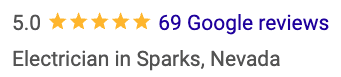 Five Star Google reviews